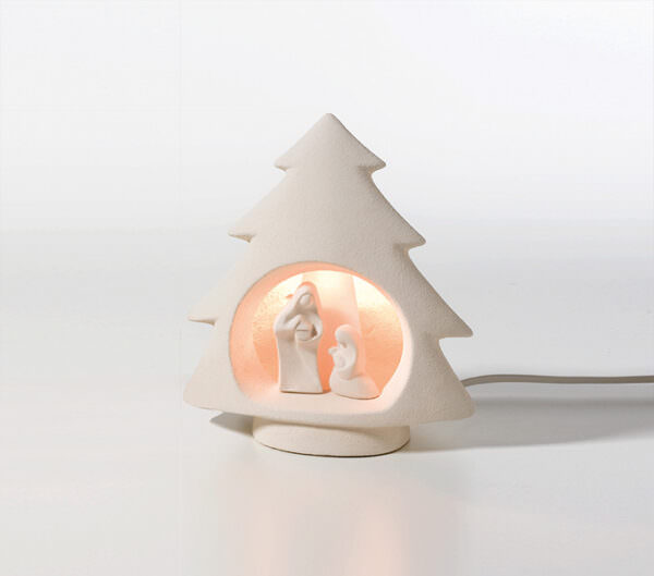 Light Nativity Tree