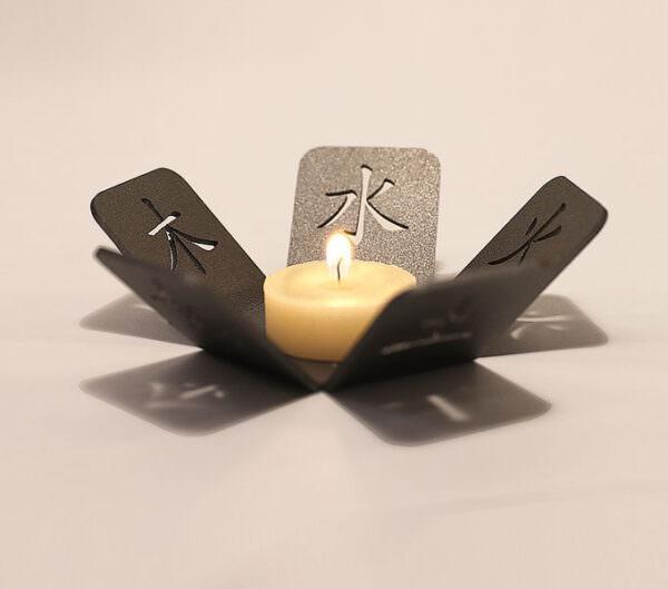 Candle holder 五行 [Wǔ Xíng]