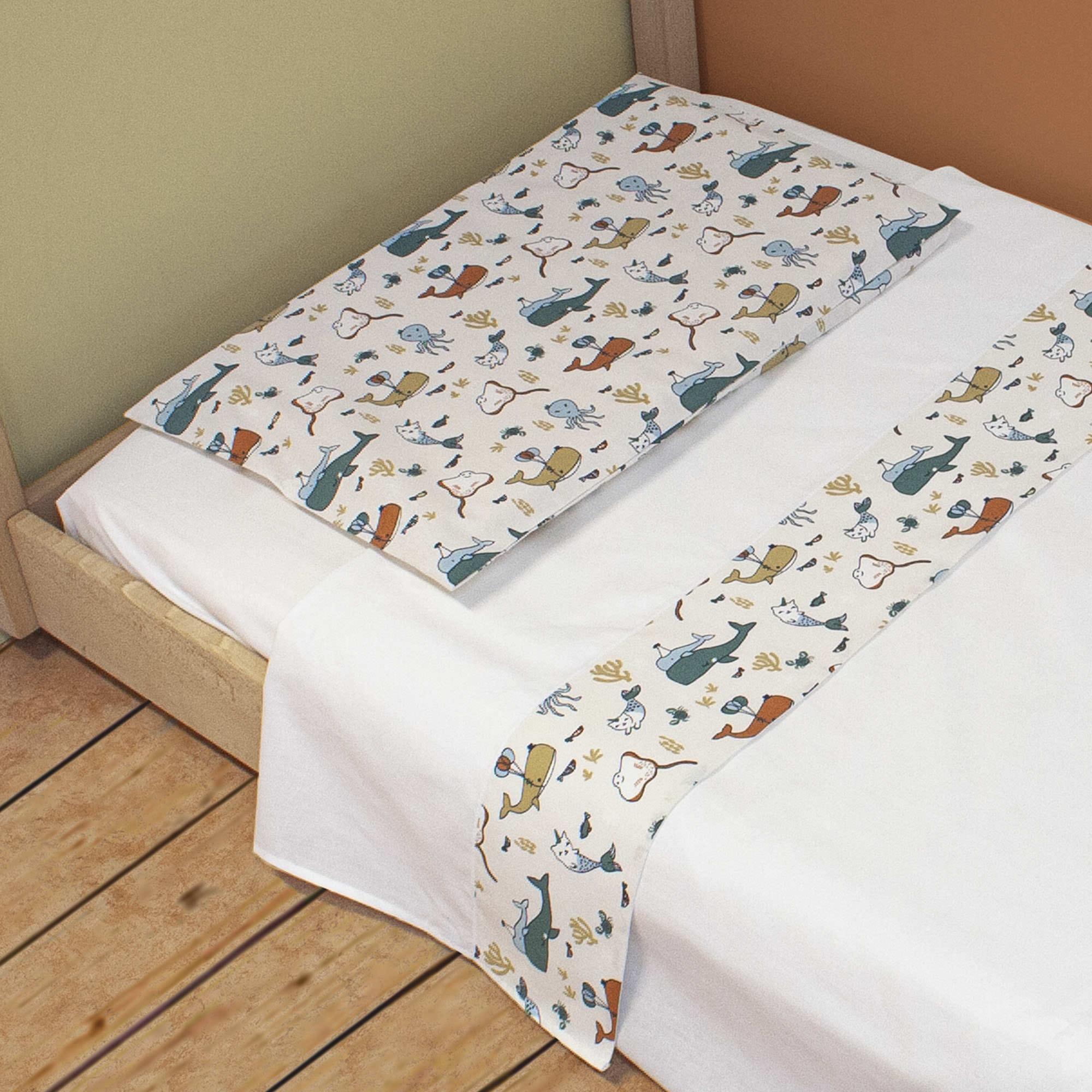 New Sea Party Bed Sheets Set MAXI - Made in Loppiano