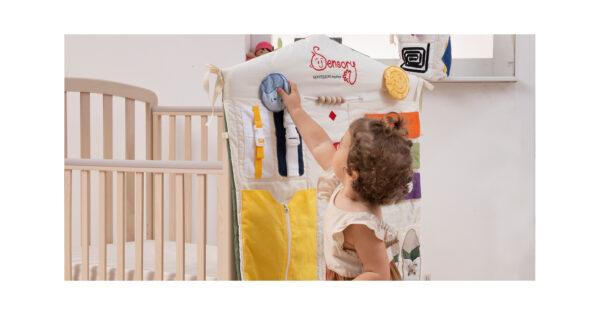 Pannello sensoriale Montessori Dada Home Fantasy Loppiano - immagine 2