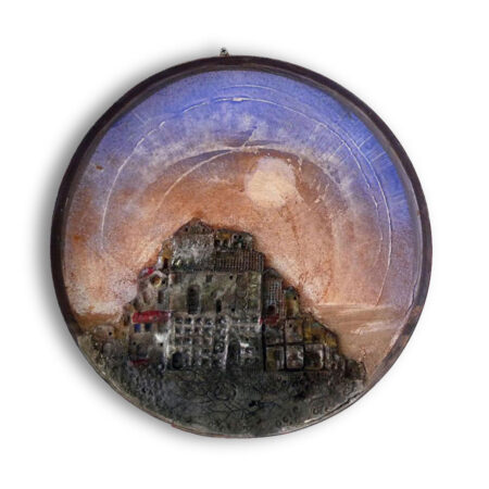 Vedilago-quadro-in-metallo-e-raku